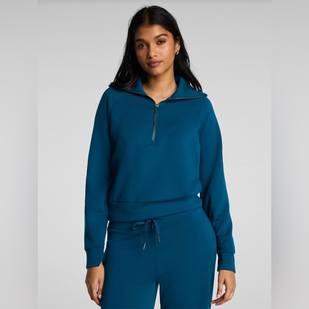 SPANX AirEssentials Half Zip Sweatshirt